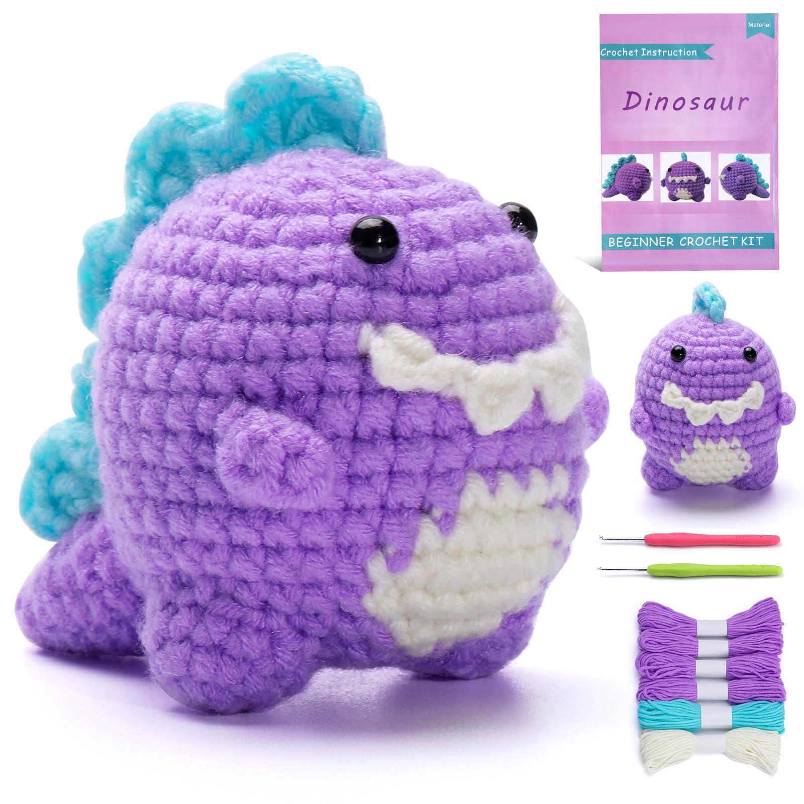 Tony the Dino Complete Crochet Kit